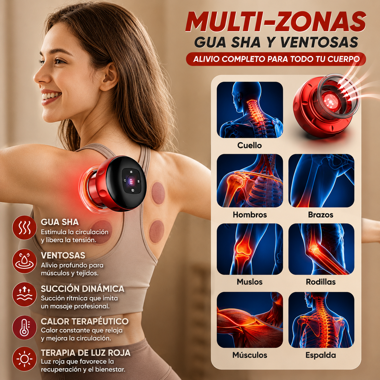 Masajeador 7 en 1 Nova Hub