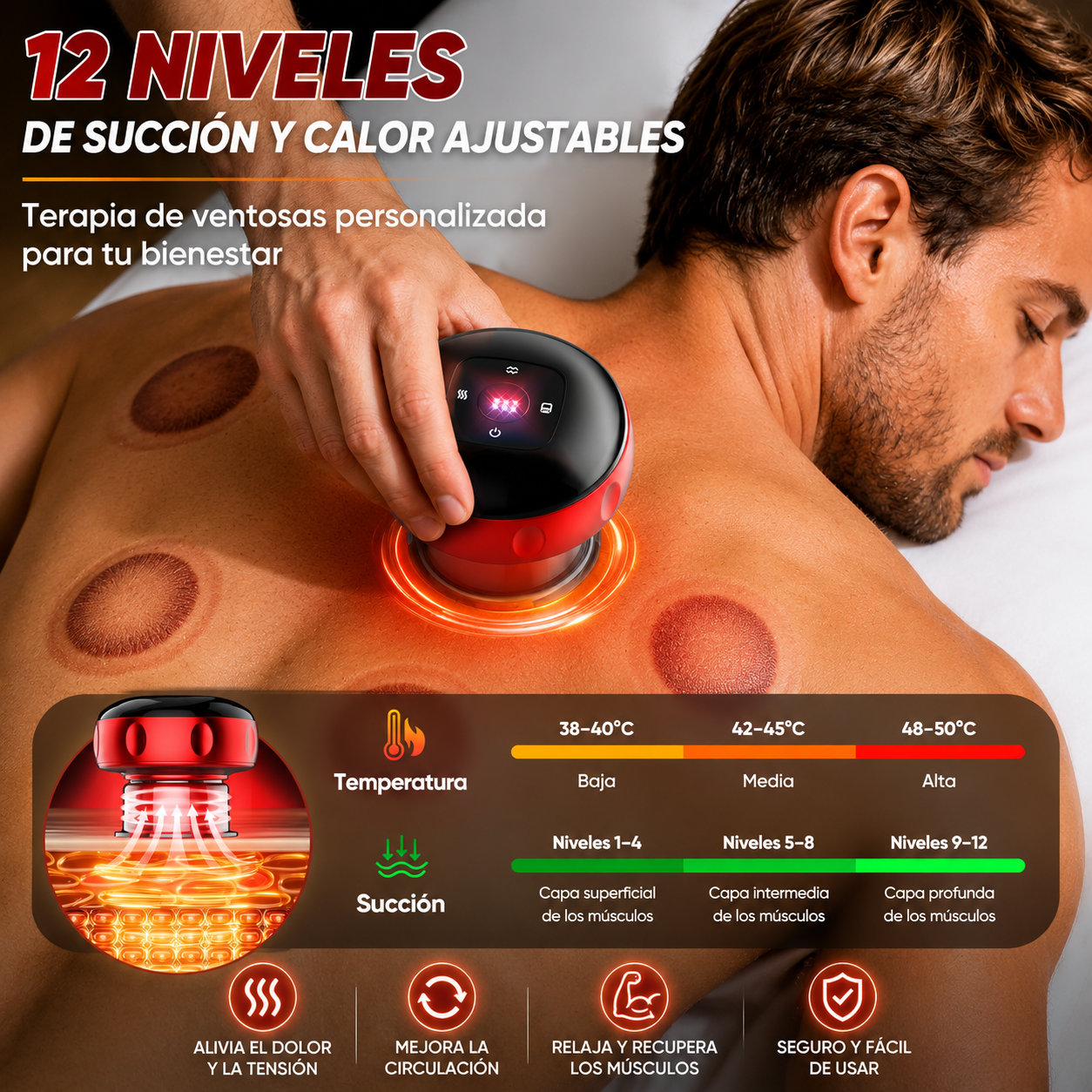 Masajeador 7 en 1 Nova Hub