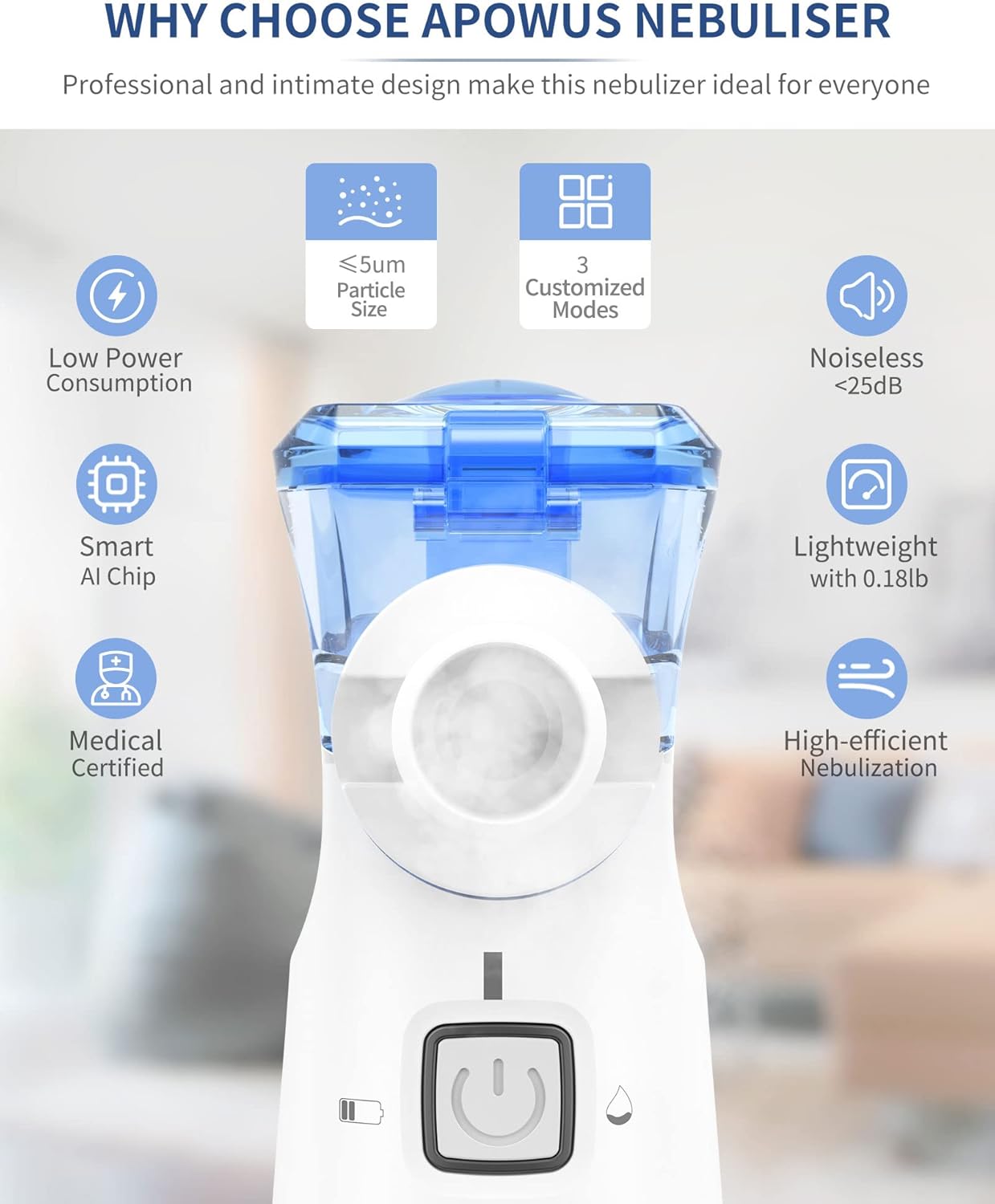 Nebulizador Portátil Nova Hub