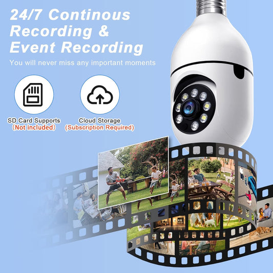 Cámara Bombillo de Seguridad