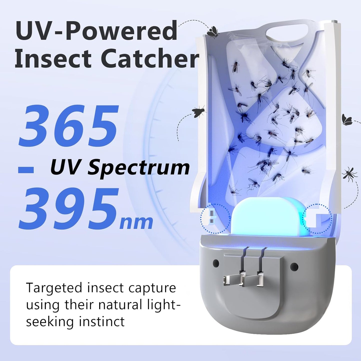 Trampa para insectos - 4 Cartuchos gratis