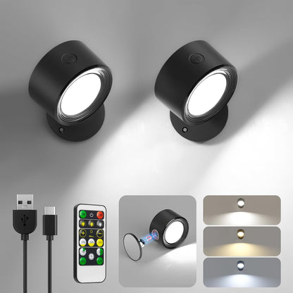 Luces LED de pared recargables