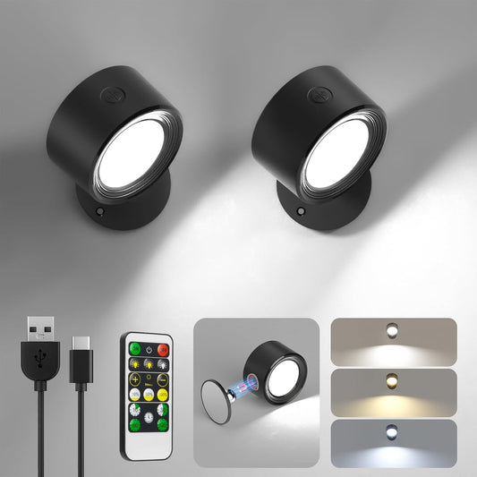 Luces LED de pared recargables